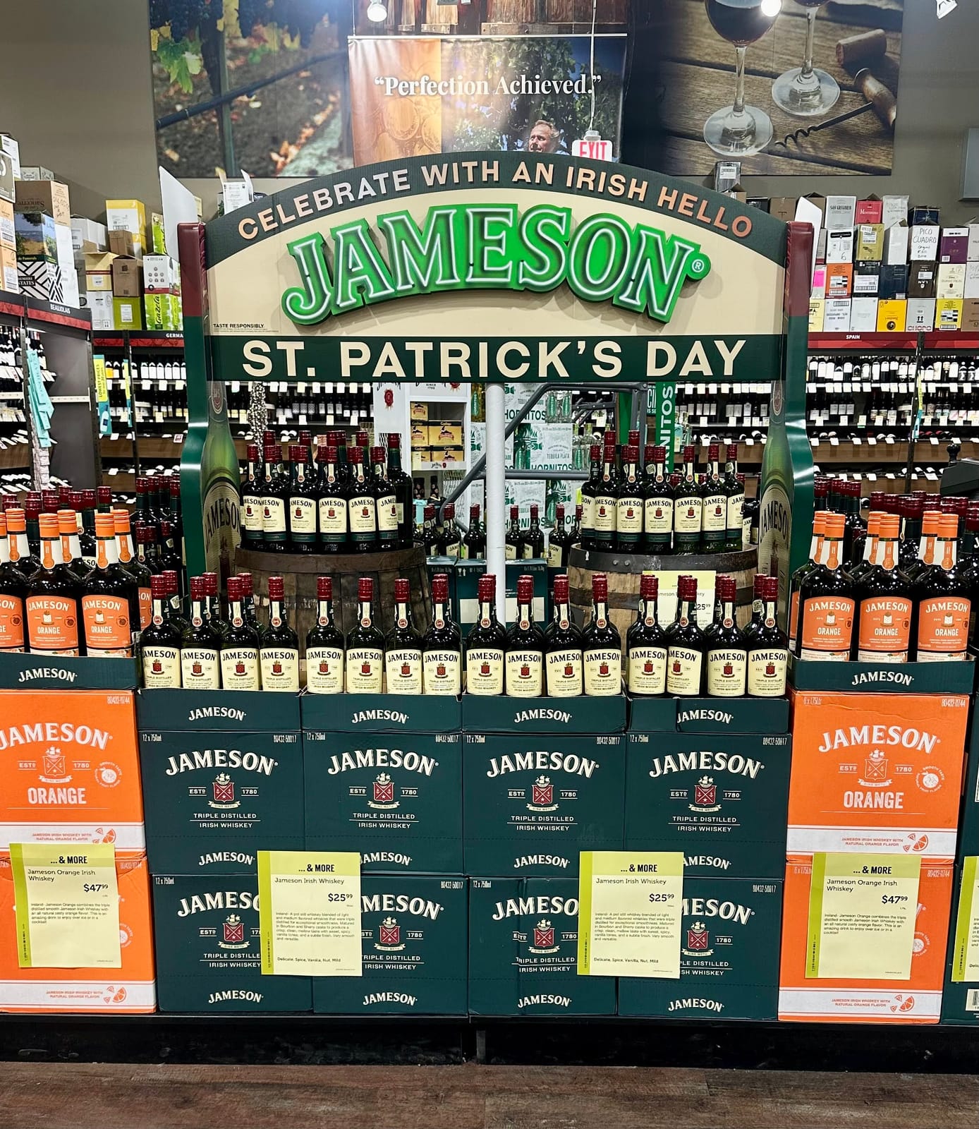 Jameson at Total Wine