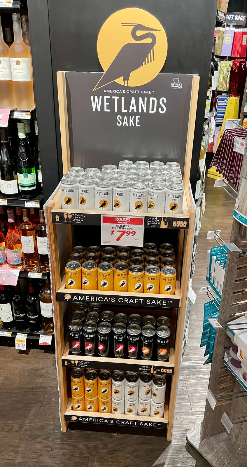 Wetlands Sake at Costco