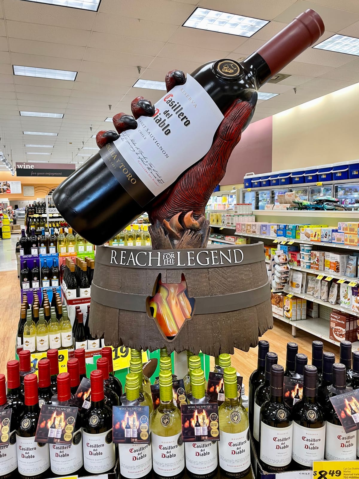 Casillero del Diablo at Waitrose