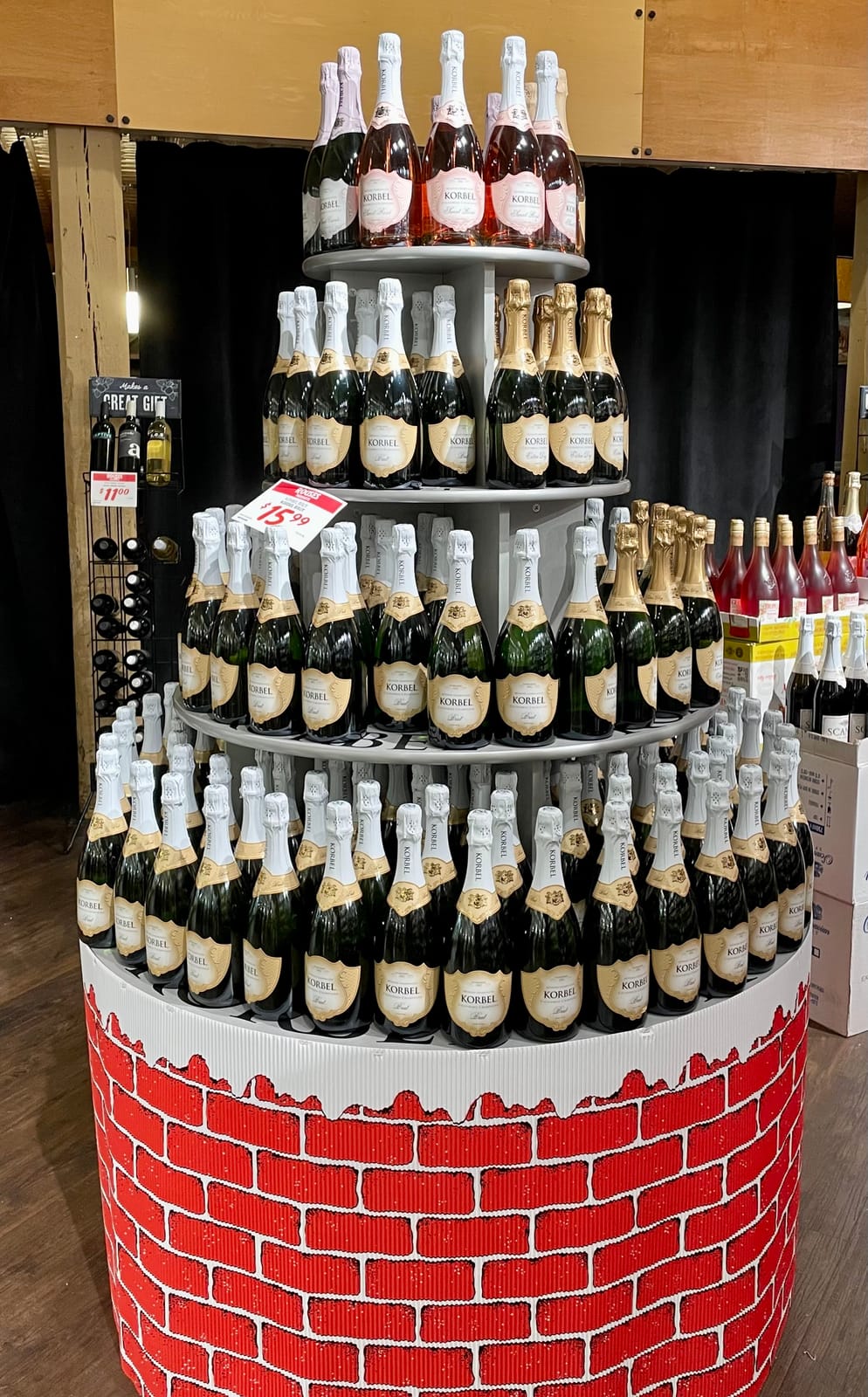 Korbel at Total Wine