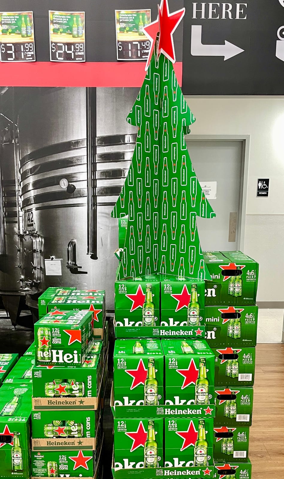 Heineken at Total Wine