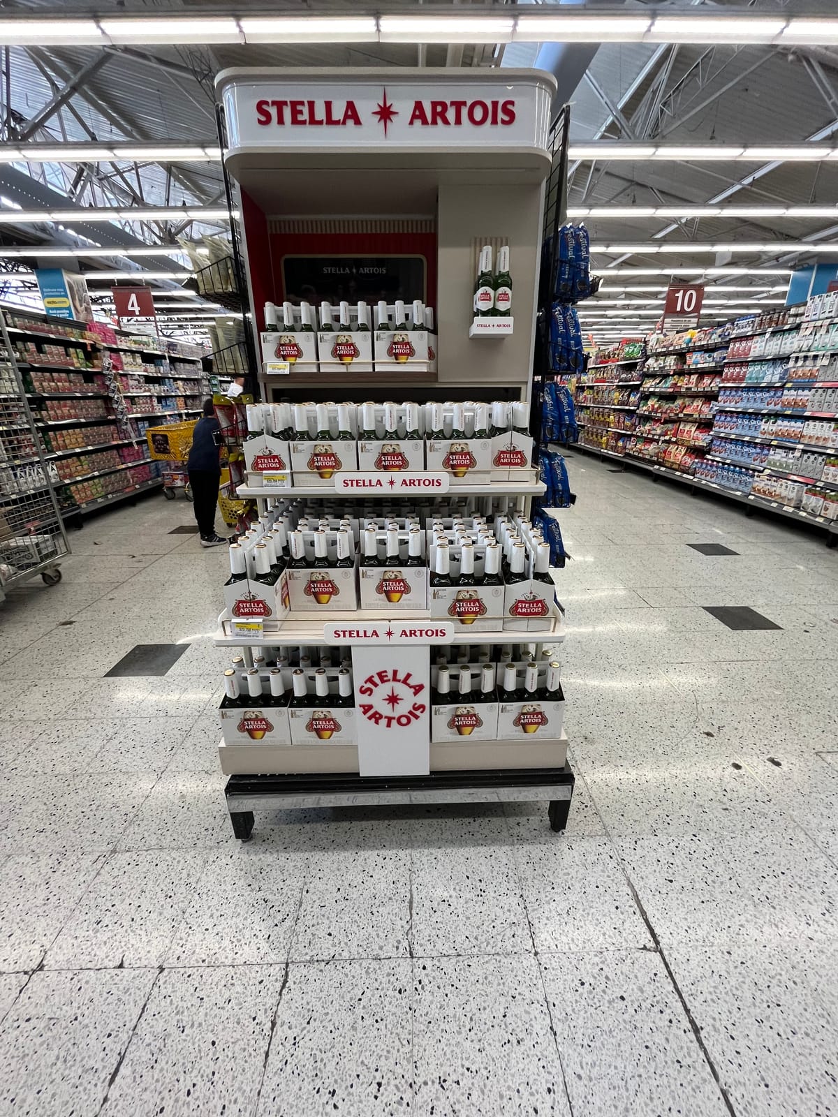 Stella Artois at Binny's