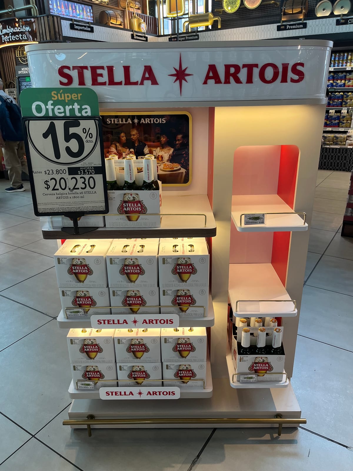 Stella Artois at Tesco Ireland