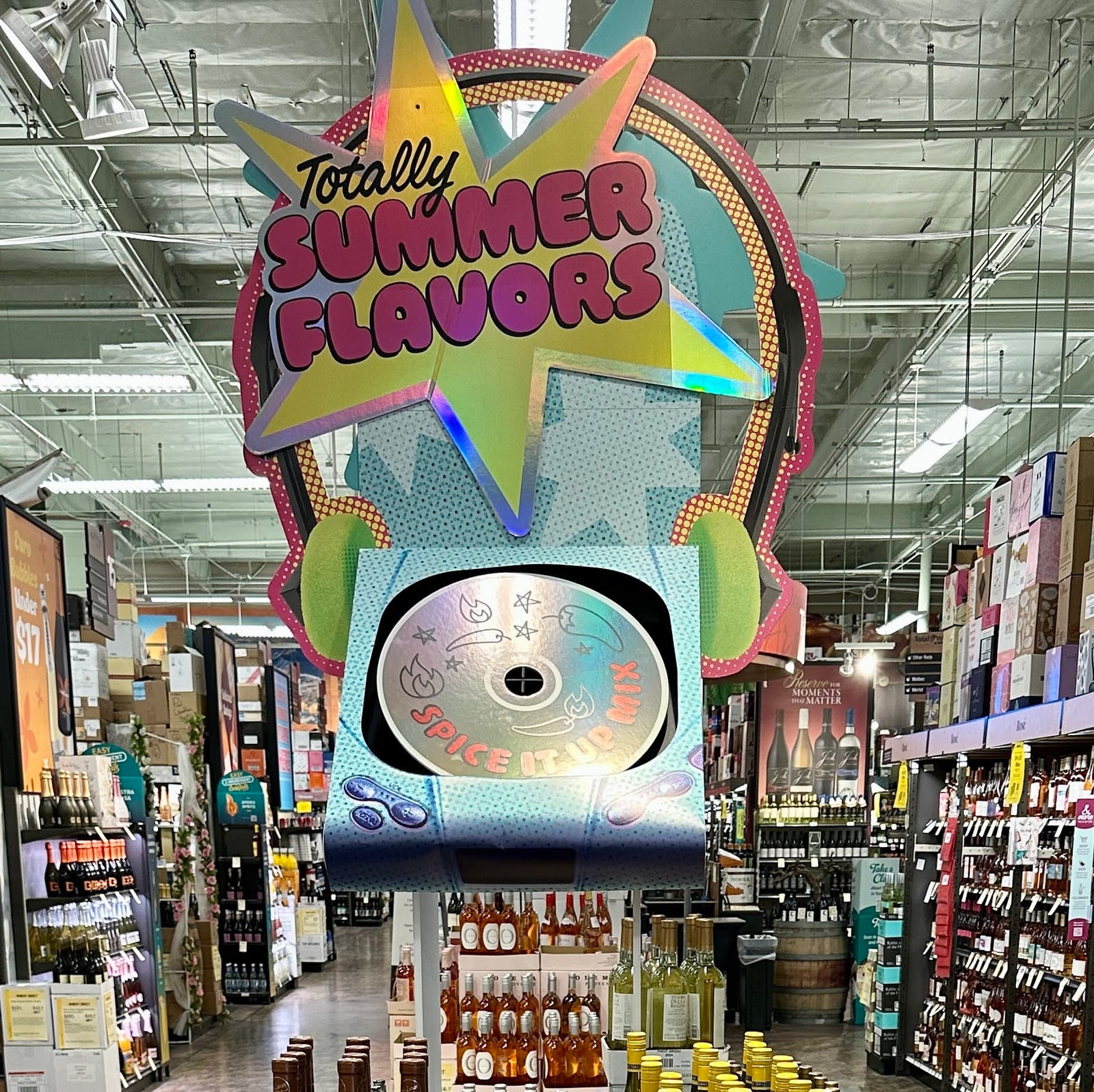 In-store display at Total Wine