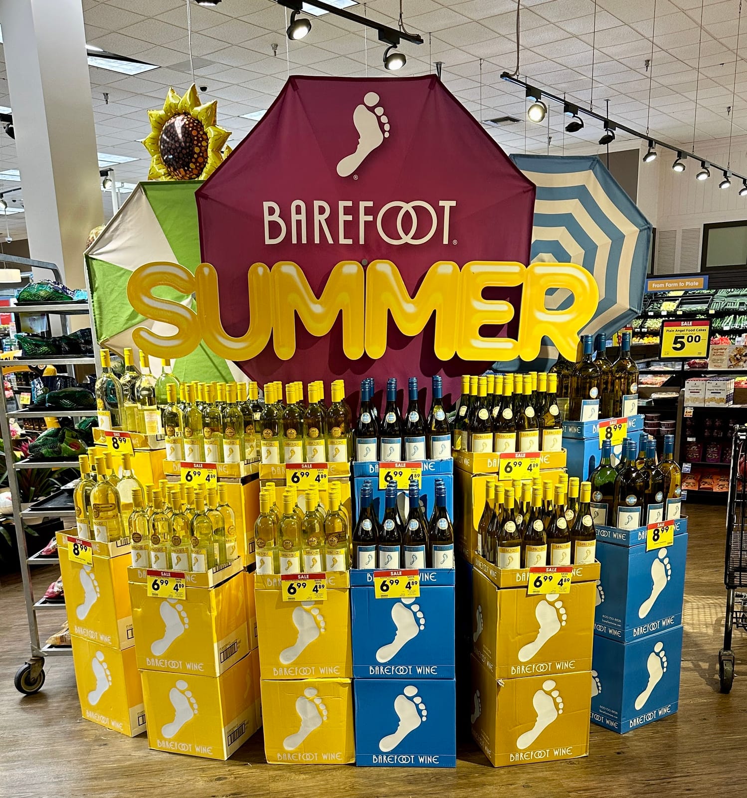 Barefoot at Walgreens