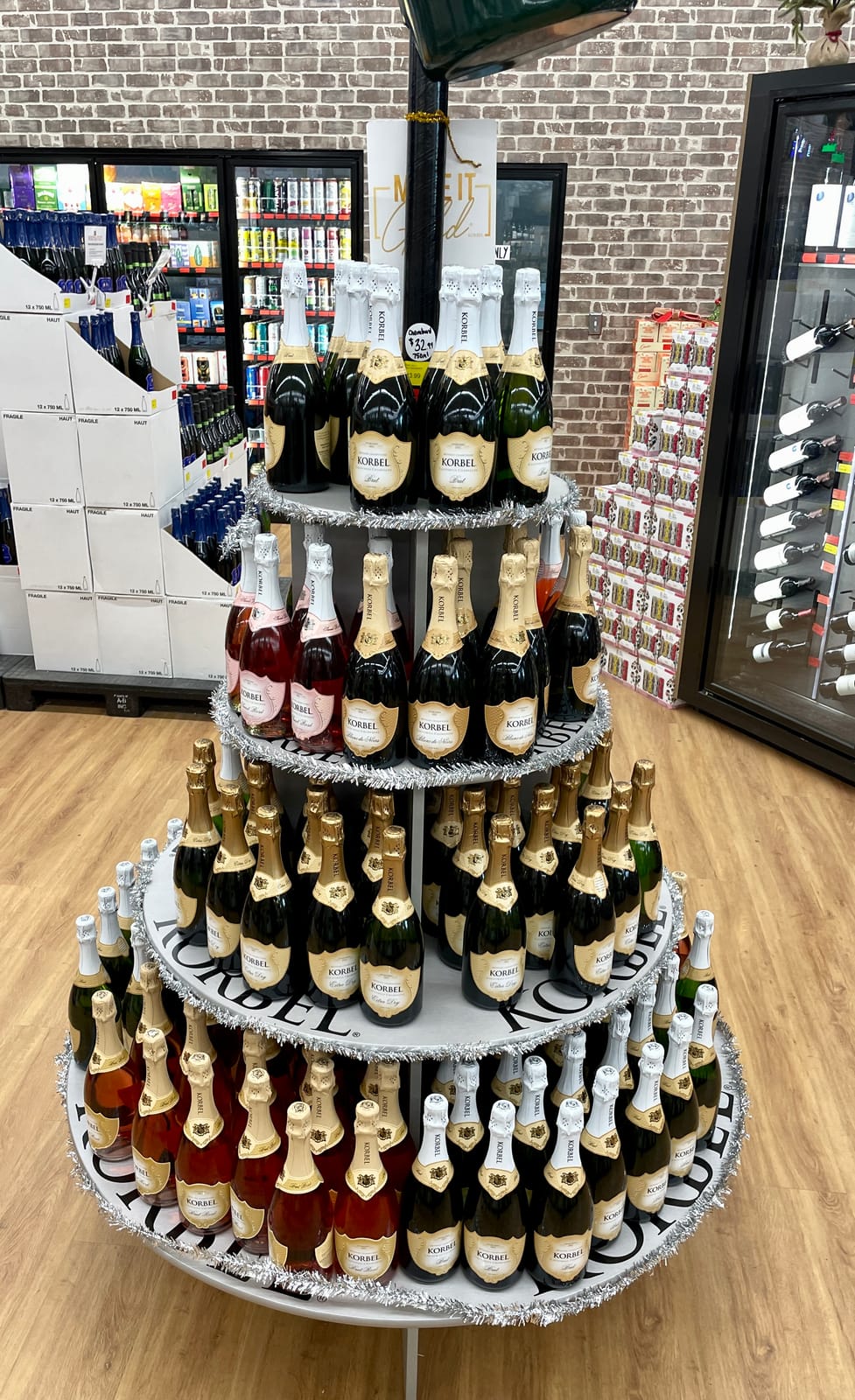 Korbel at Tesco Ireland