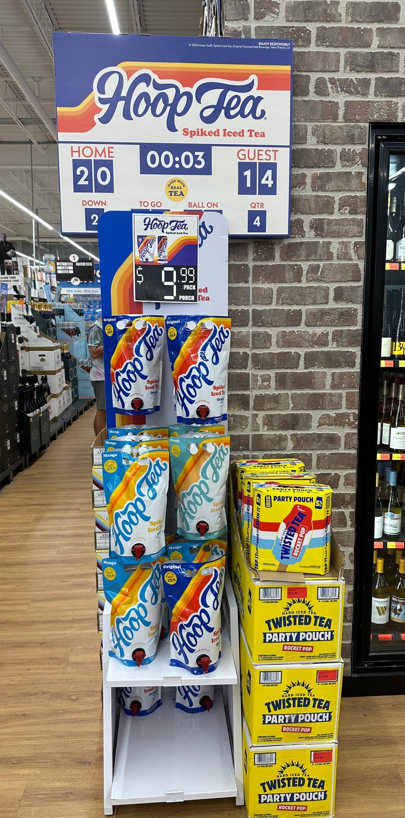 Hoop Tea at Local Wine Shop