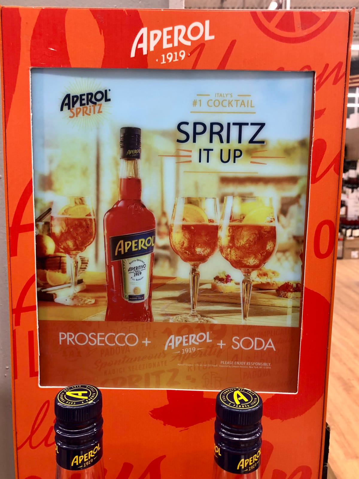 Aperol at Total Wine