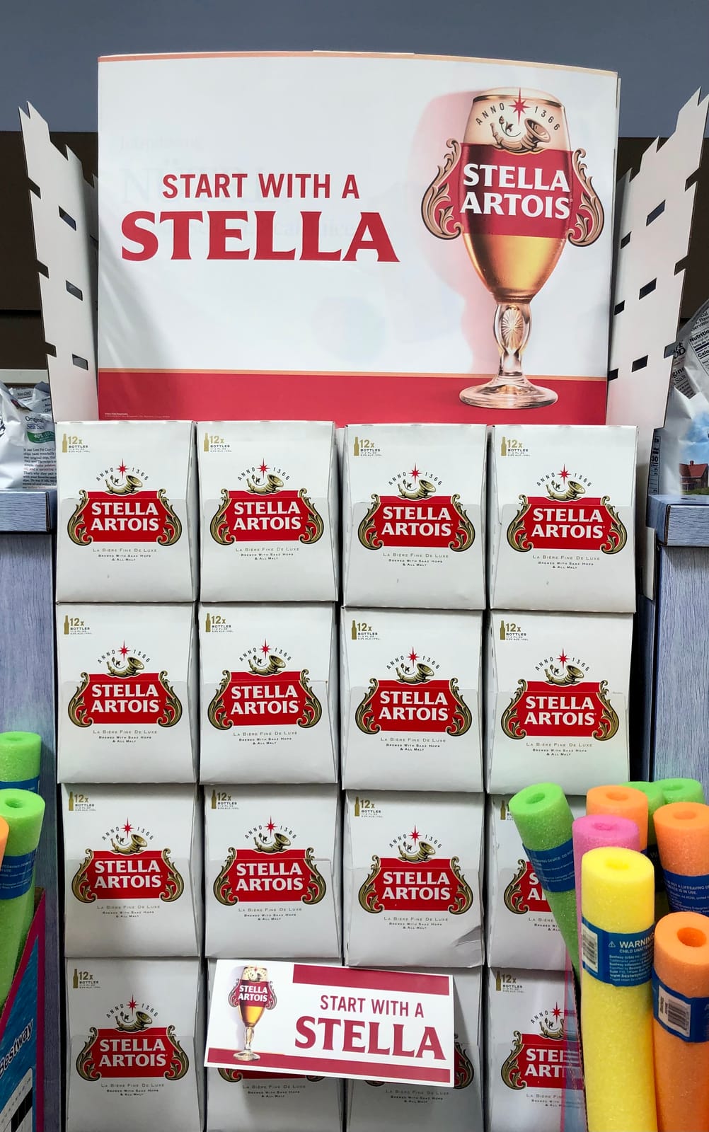Stella Artois at Local Wine Shop