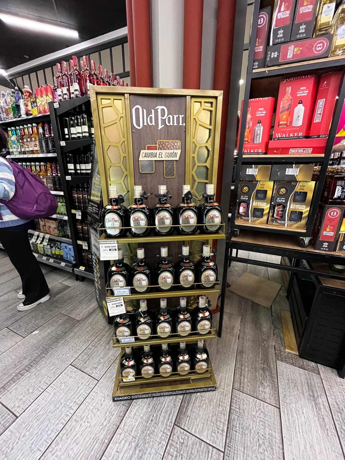 Old Parr at Local Wine Shop
