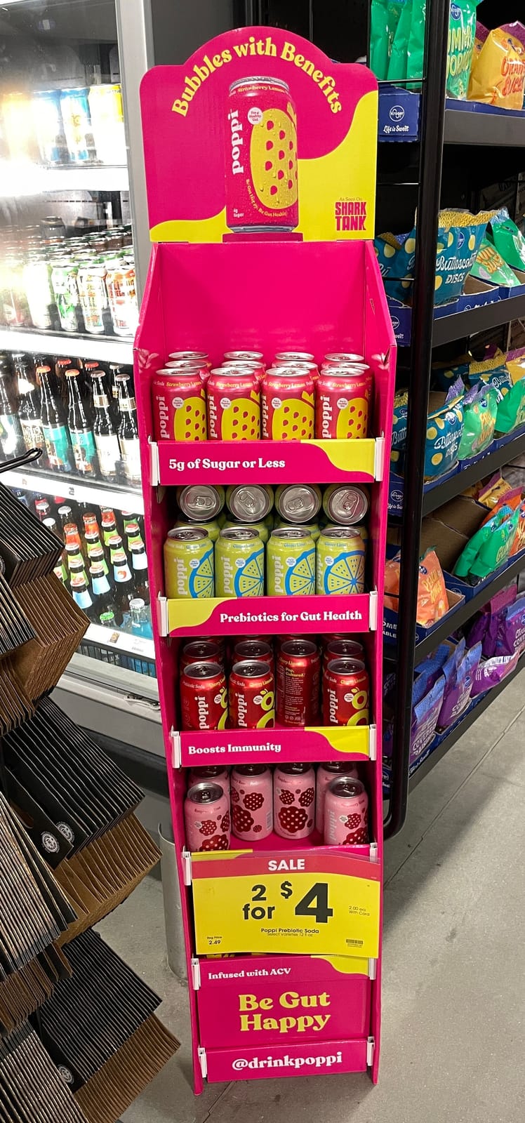 Poppi at Tesco Ireland
