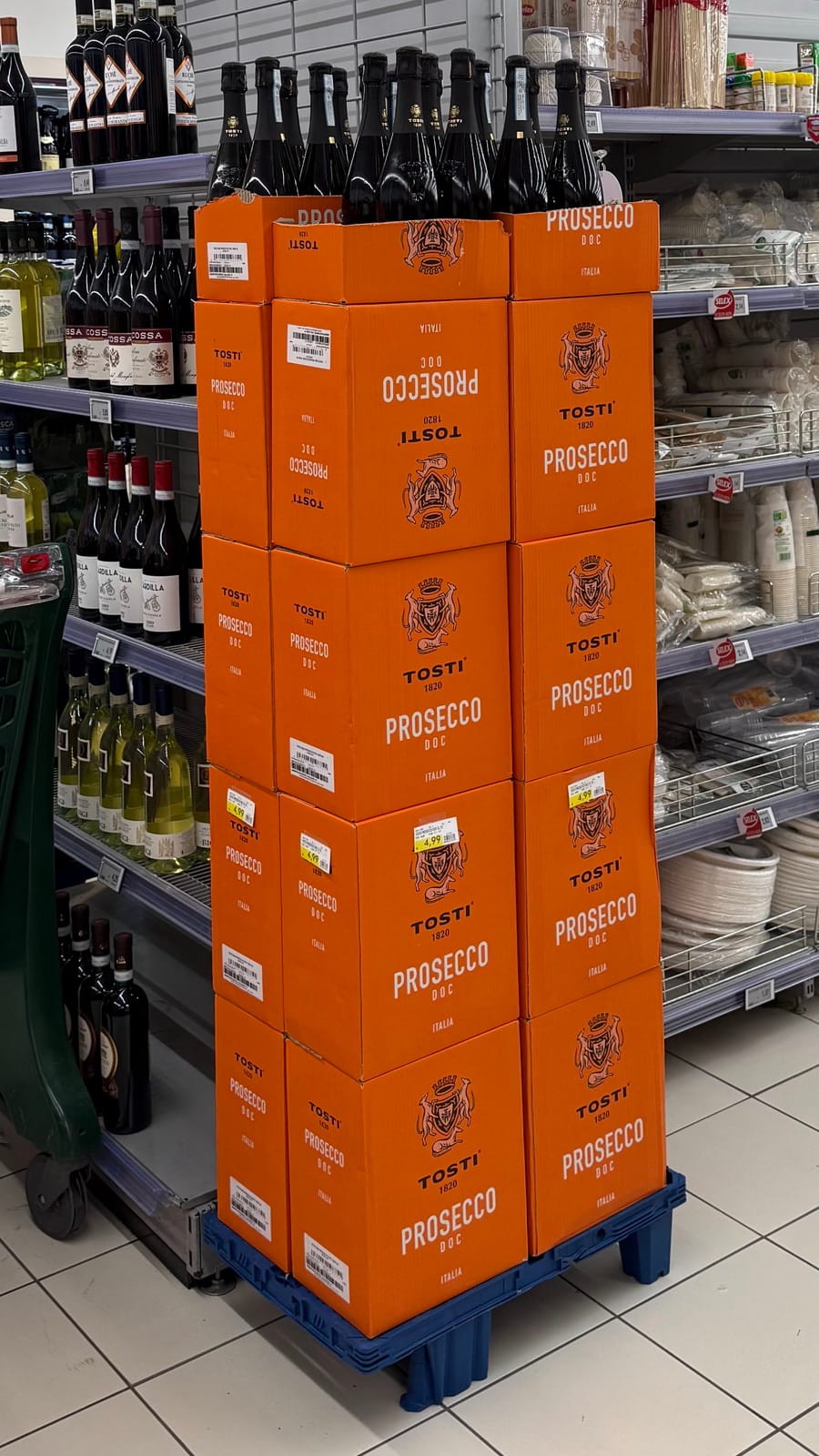 Tosti at Tesco Ireland