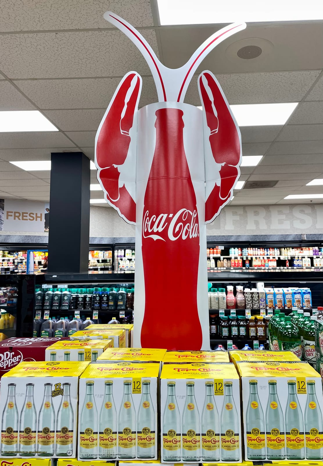 Coca-Cola at Local Wine Shop
