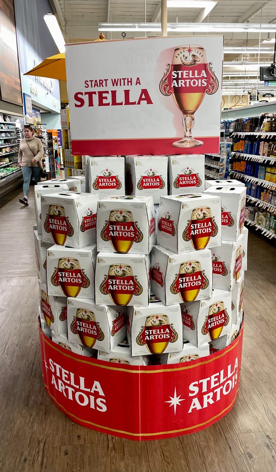 Stella Artois at Total Wine