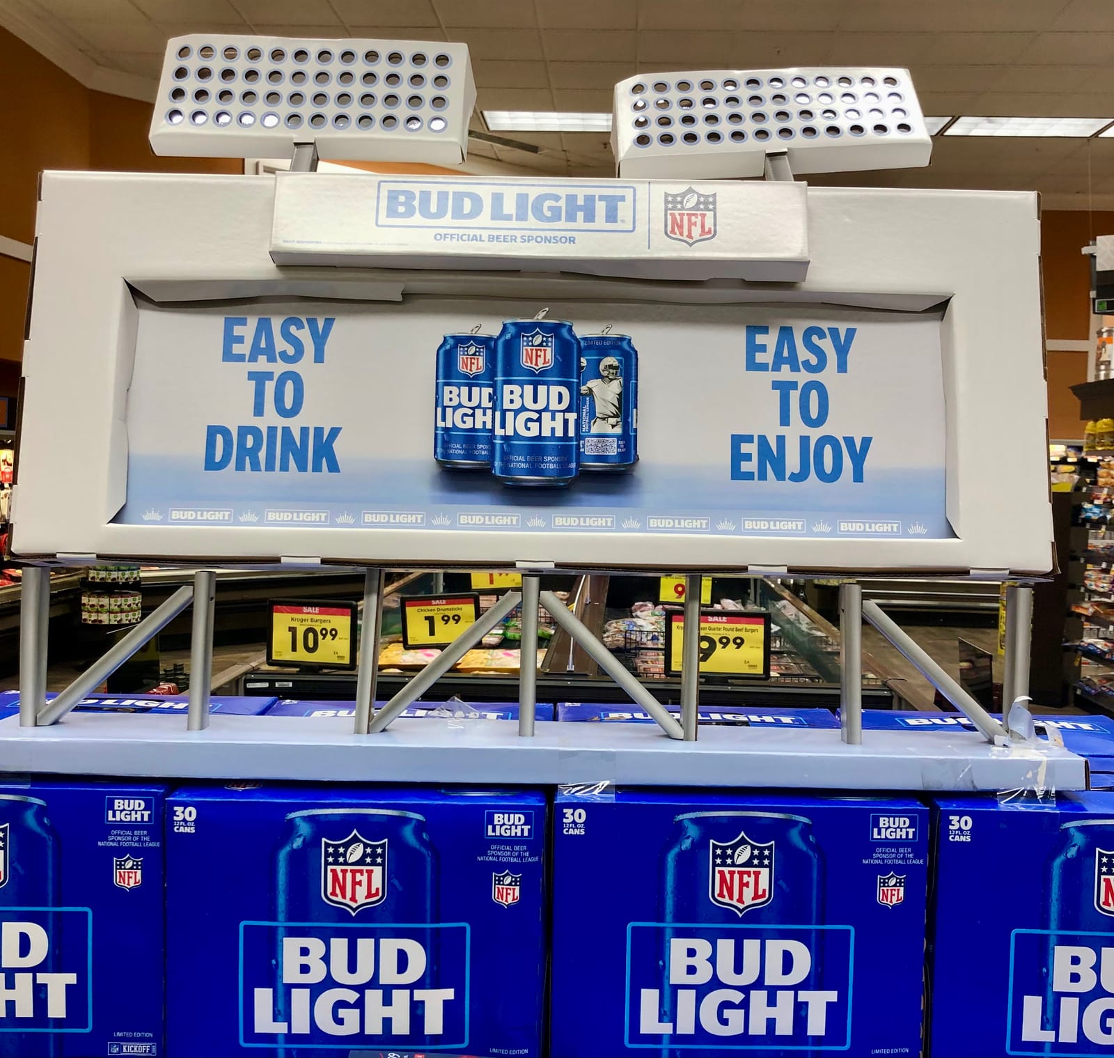 Bud Light at Tesco Ireland
