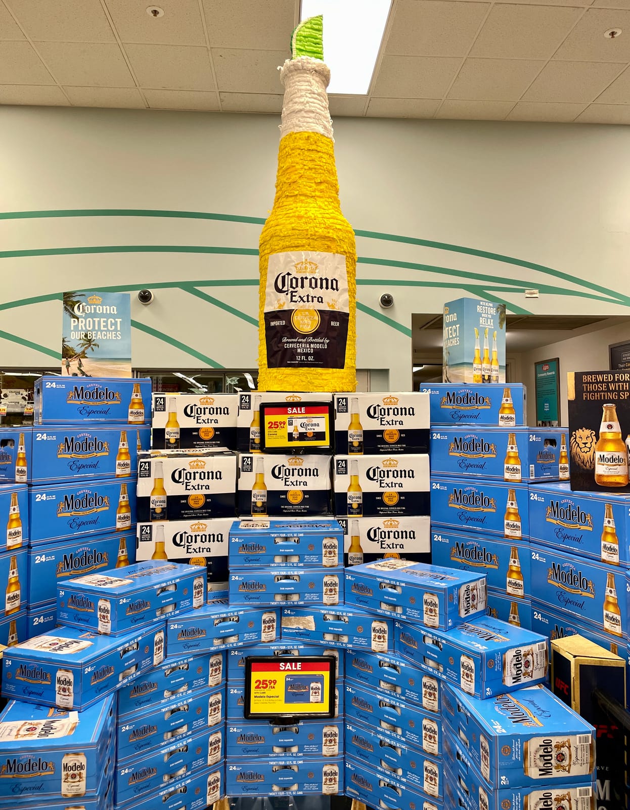 Corona at Local Wine Shop