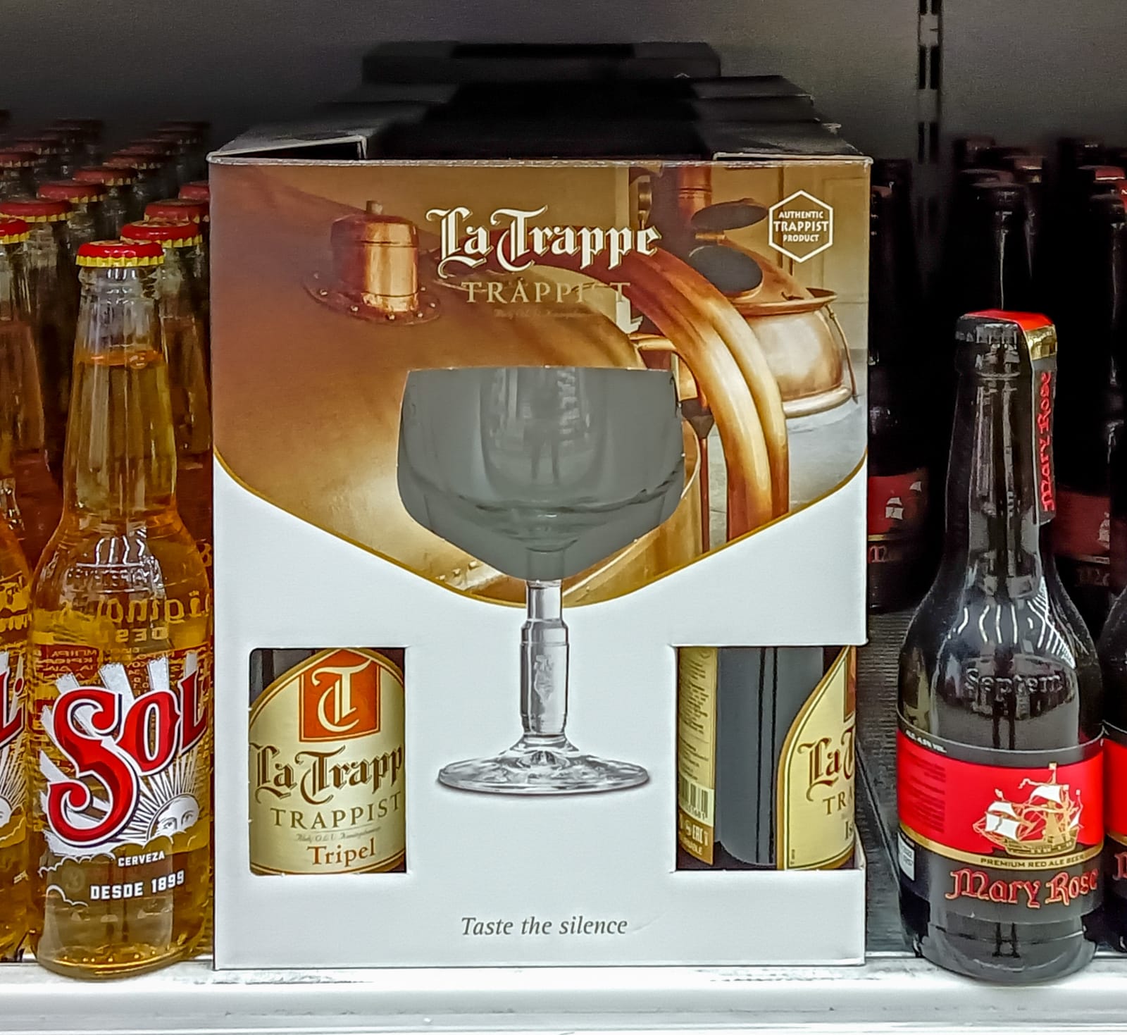 La Trappe at Whole Foods