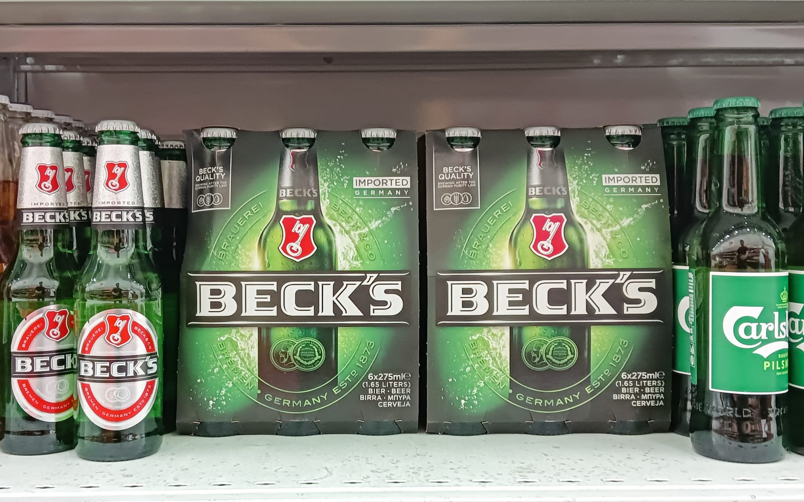 Beck's at Local Wine Shop