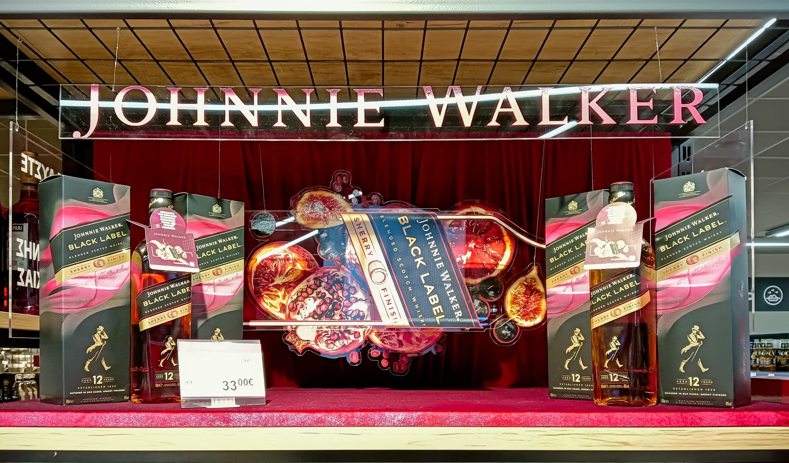 Johnnie Walker at Local Wine Shop