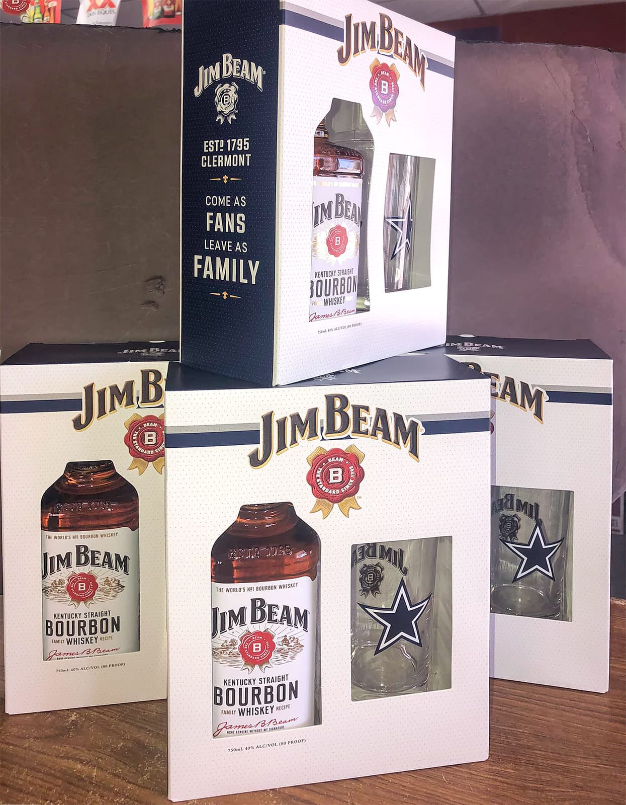 Jim Beam at Local Wine Shop