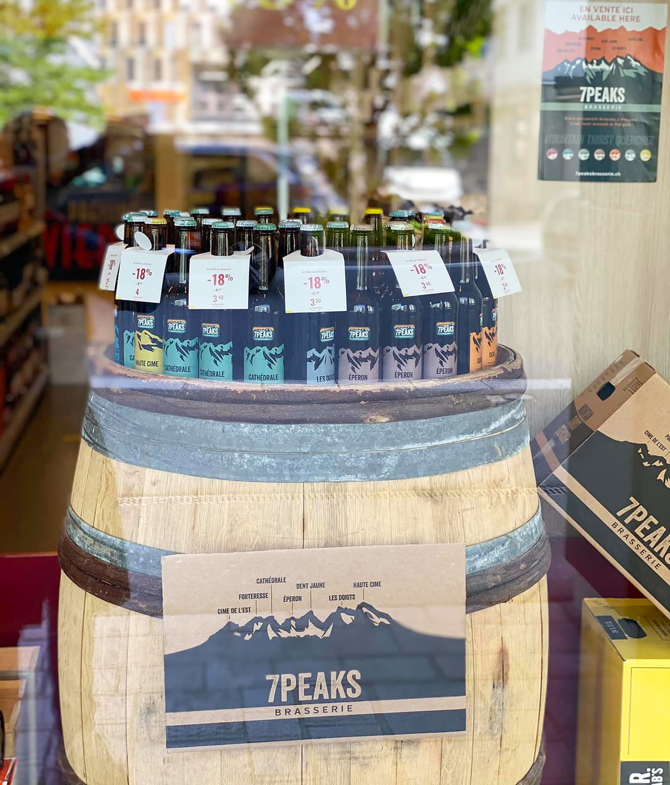 7Peaks at Local Wine Shop