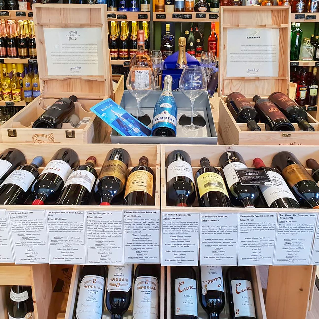 In-store display at Costco