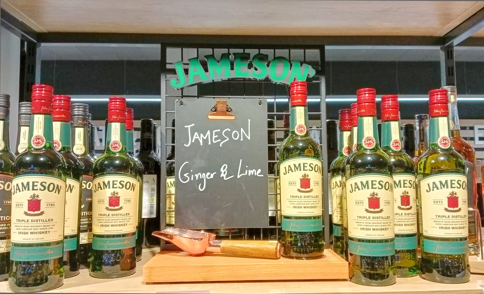 Jameson at Total Wine