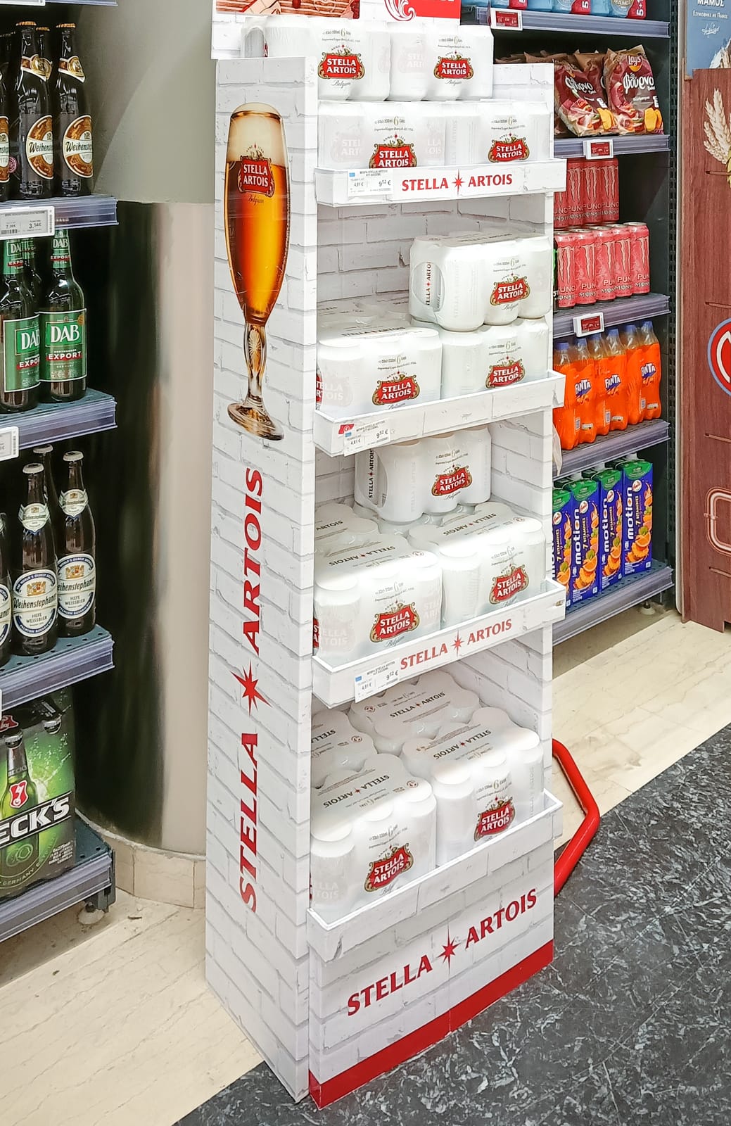Stella Artois at Tesco Ireland