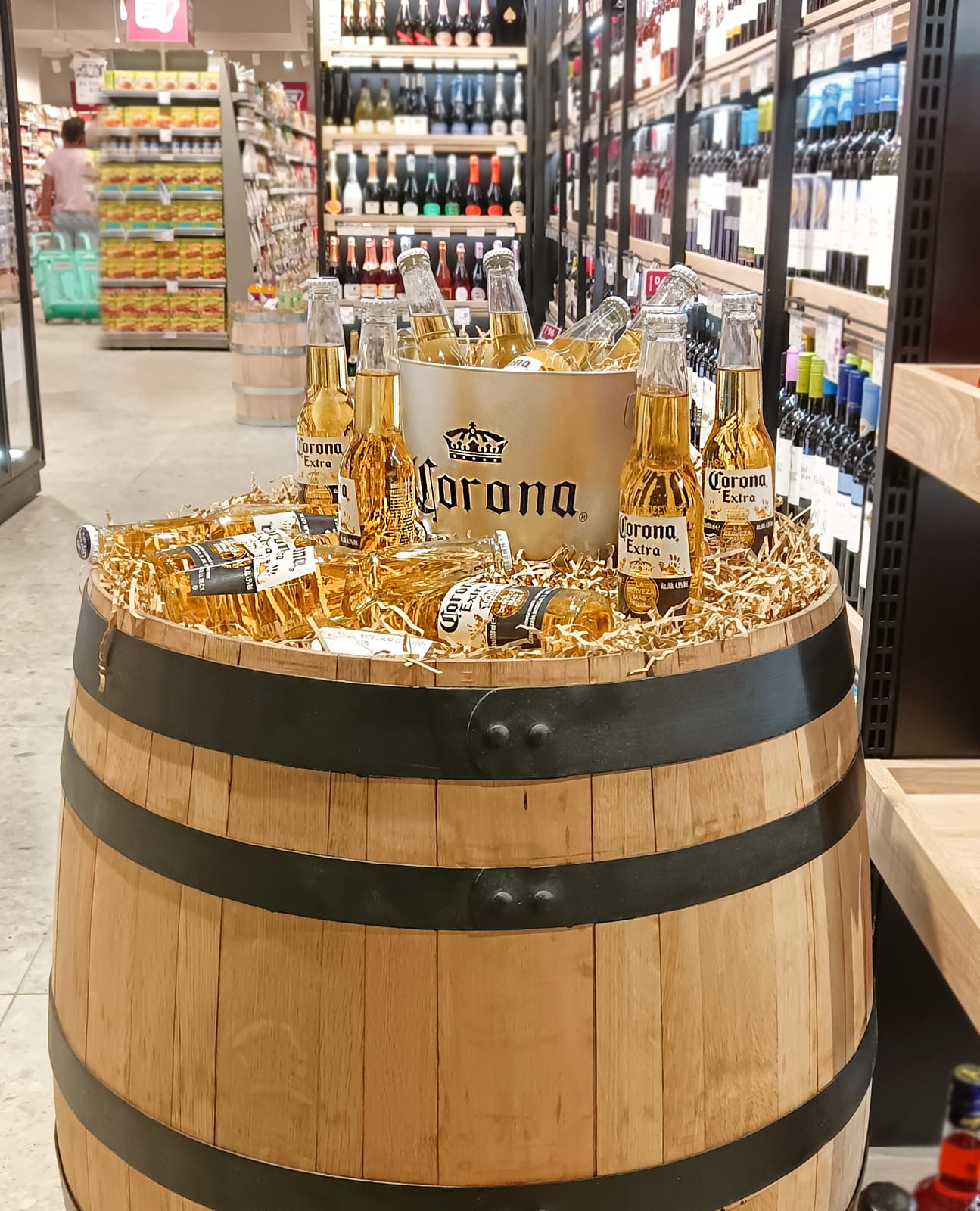 Corona at Tesco Ireland