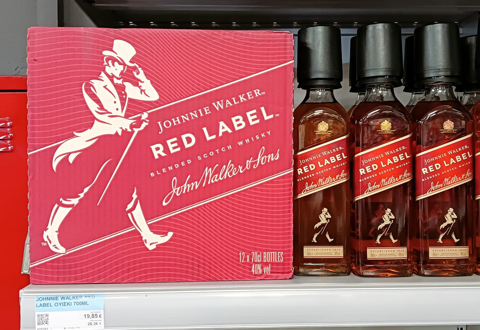 Johnnie Walker Red Label at Walmart