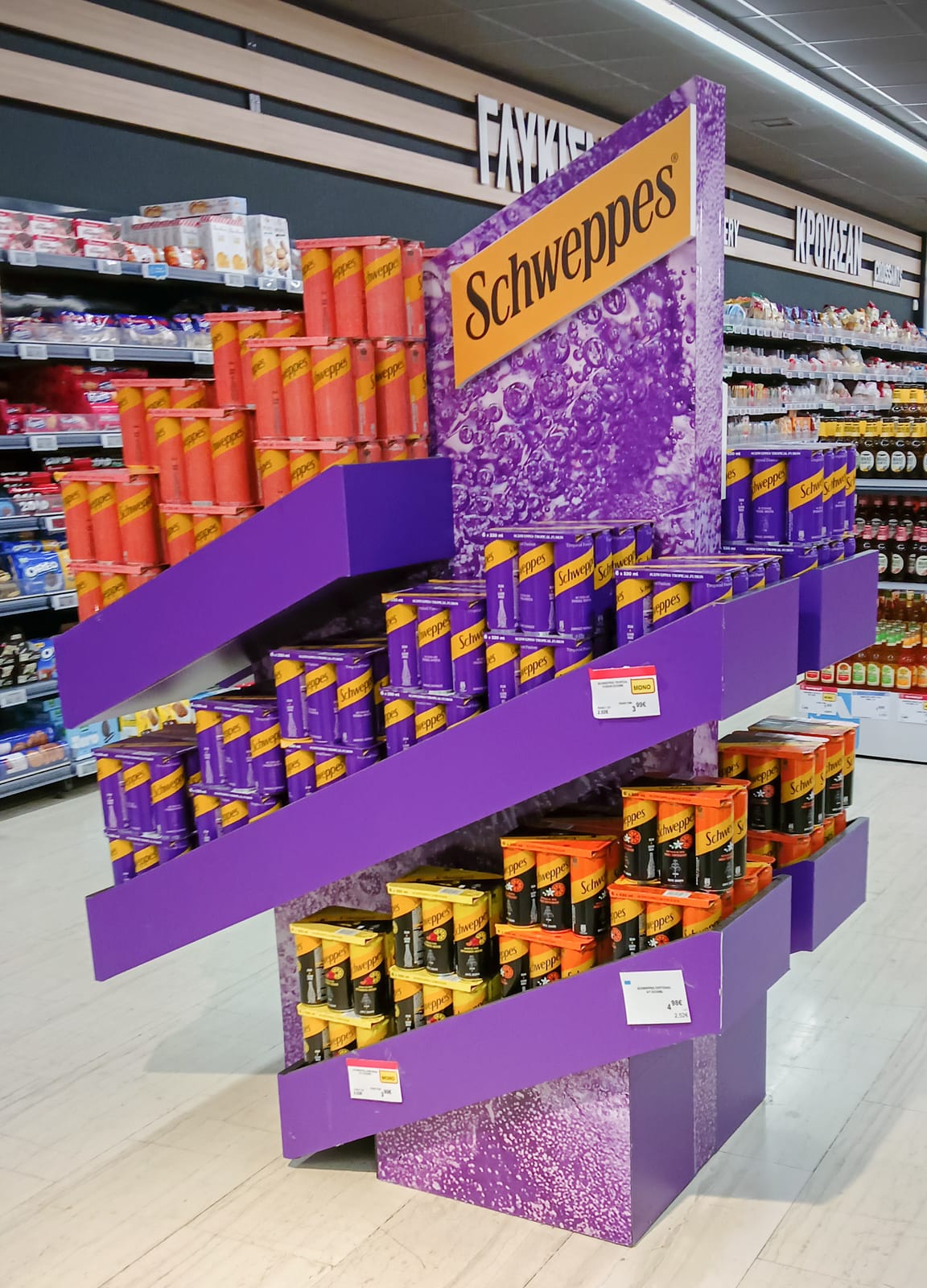 Schweppes at BC Liquor