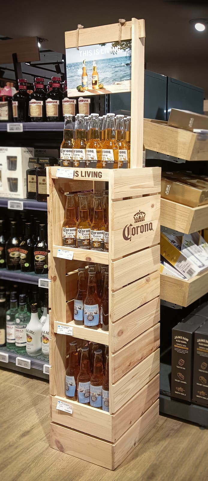 Corona at Local Wine Shop