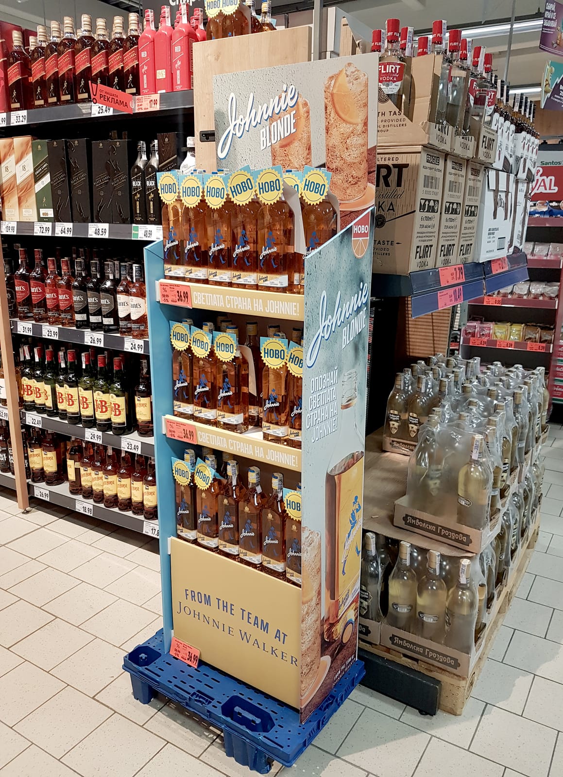 Johnnie Walker at Tesco Ireland