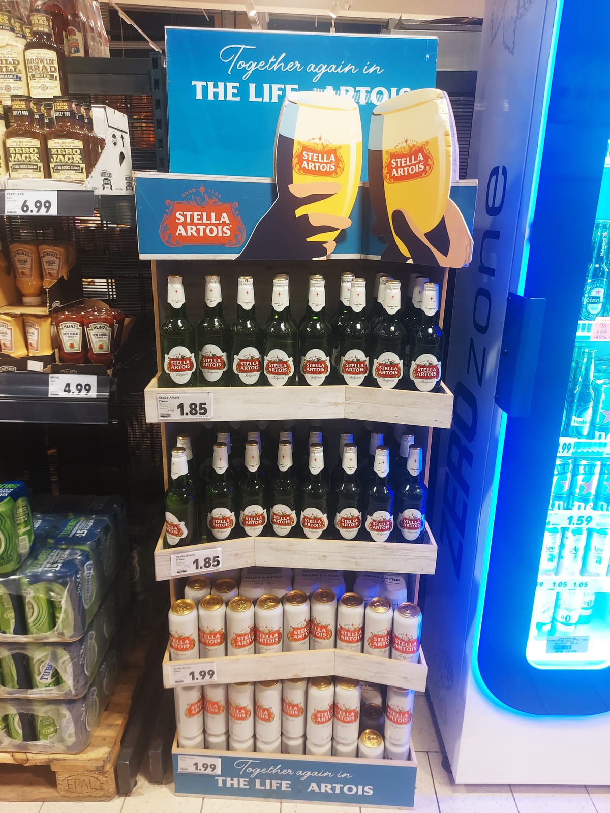Stella Artois at Systembolaget