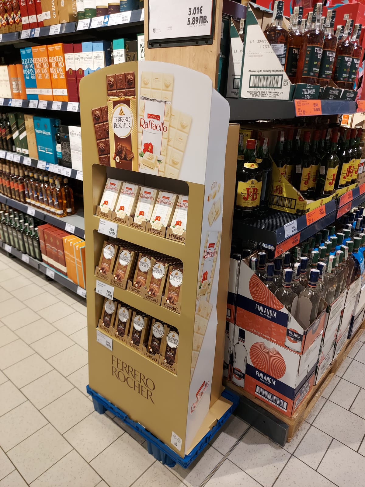 Ferrero Rocher at BC Liquor