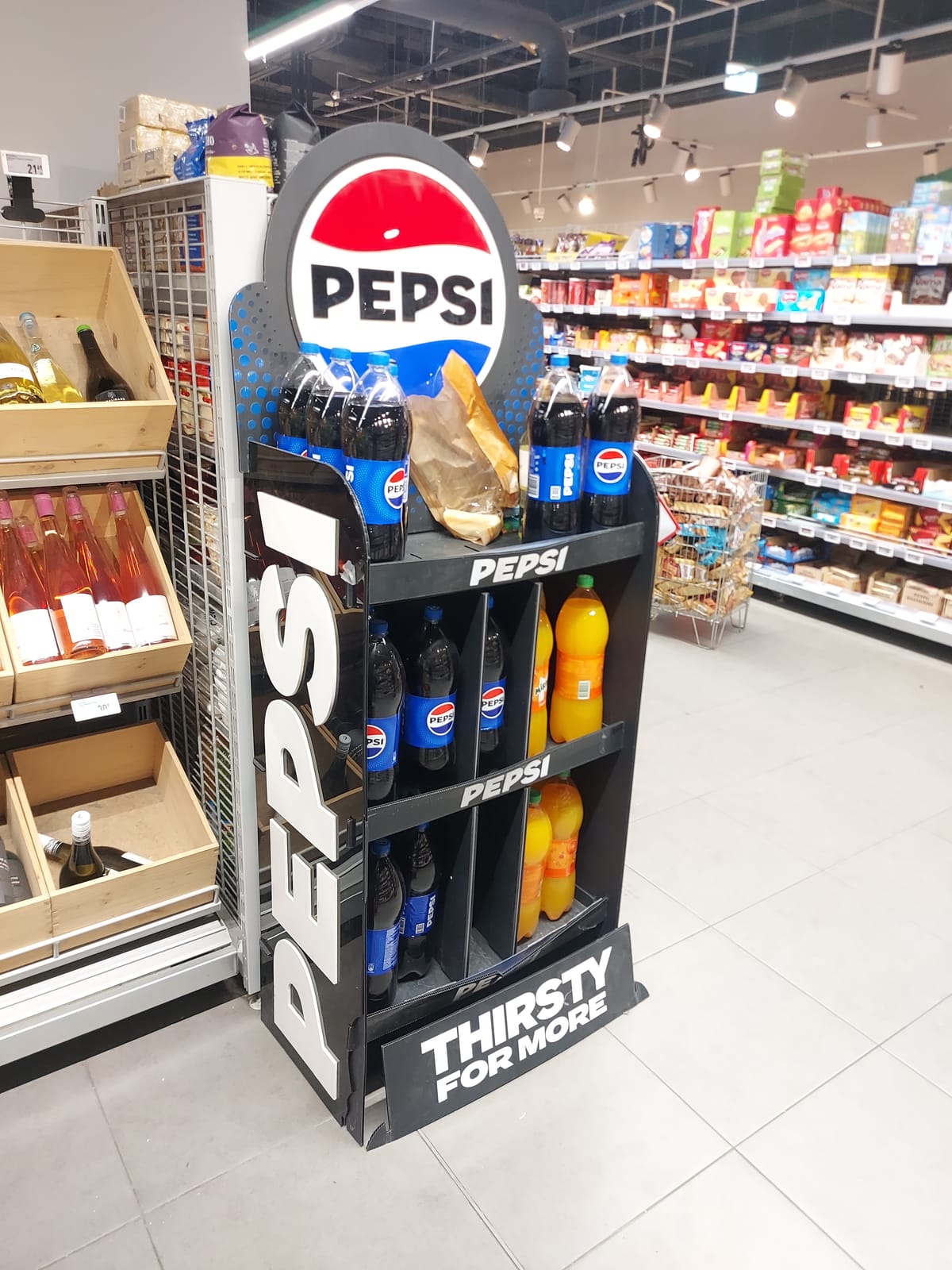 Pepsi at Systembolaget