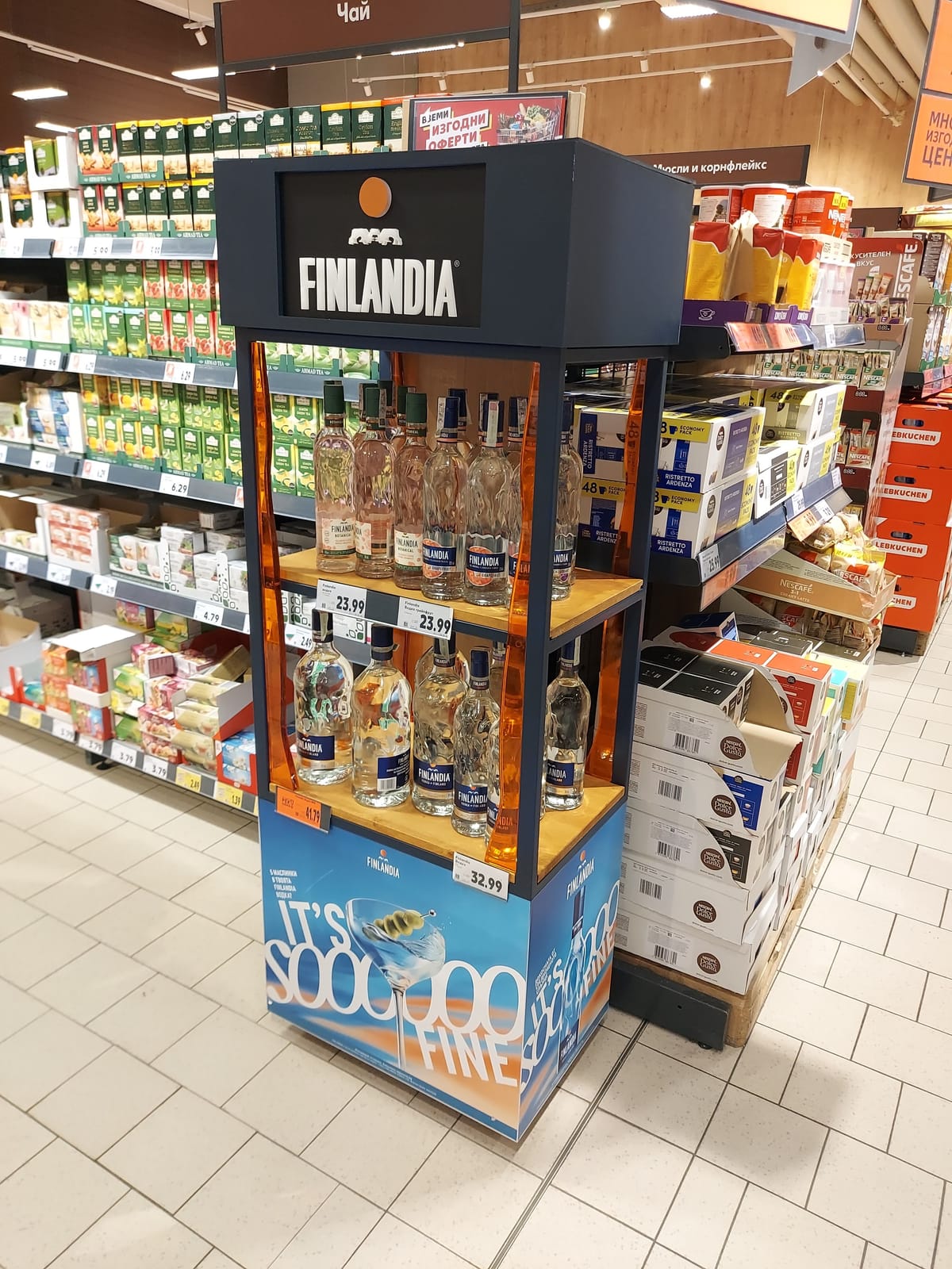 Finlandia at Whole Foods