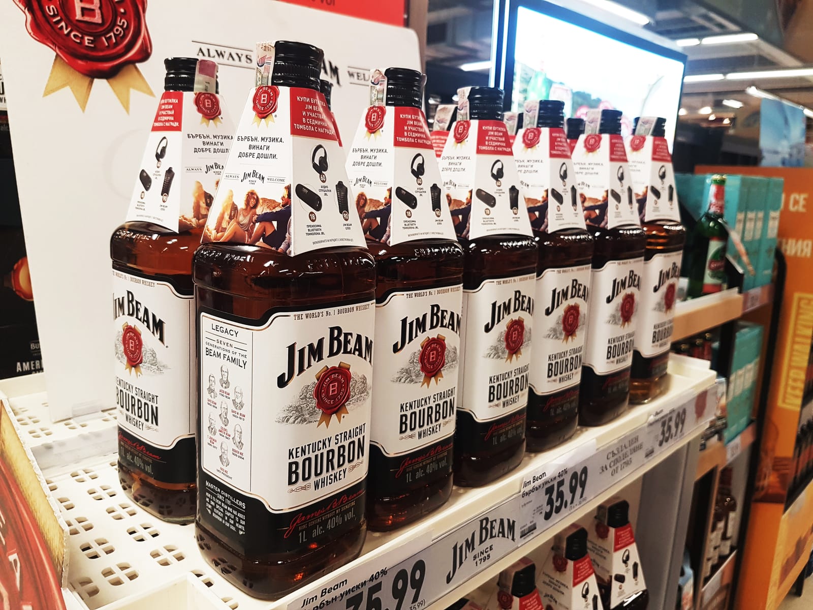 Jim Beam at Tesco Ireland