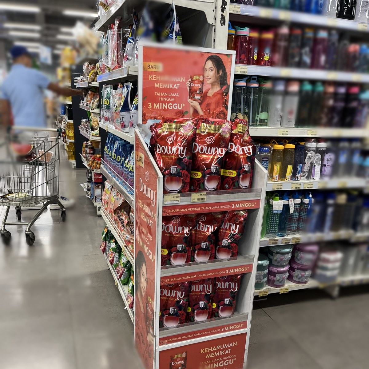 In-store display at SLGA