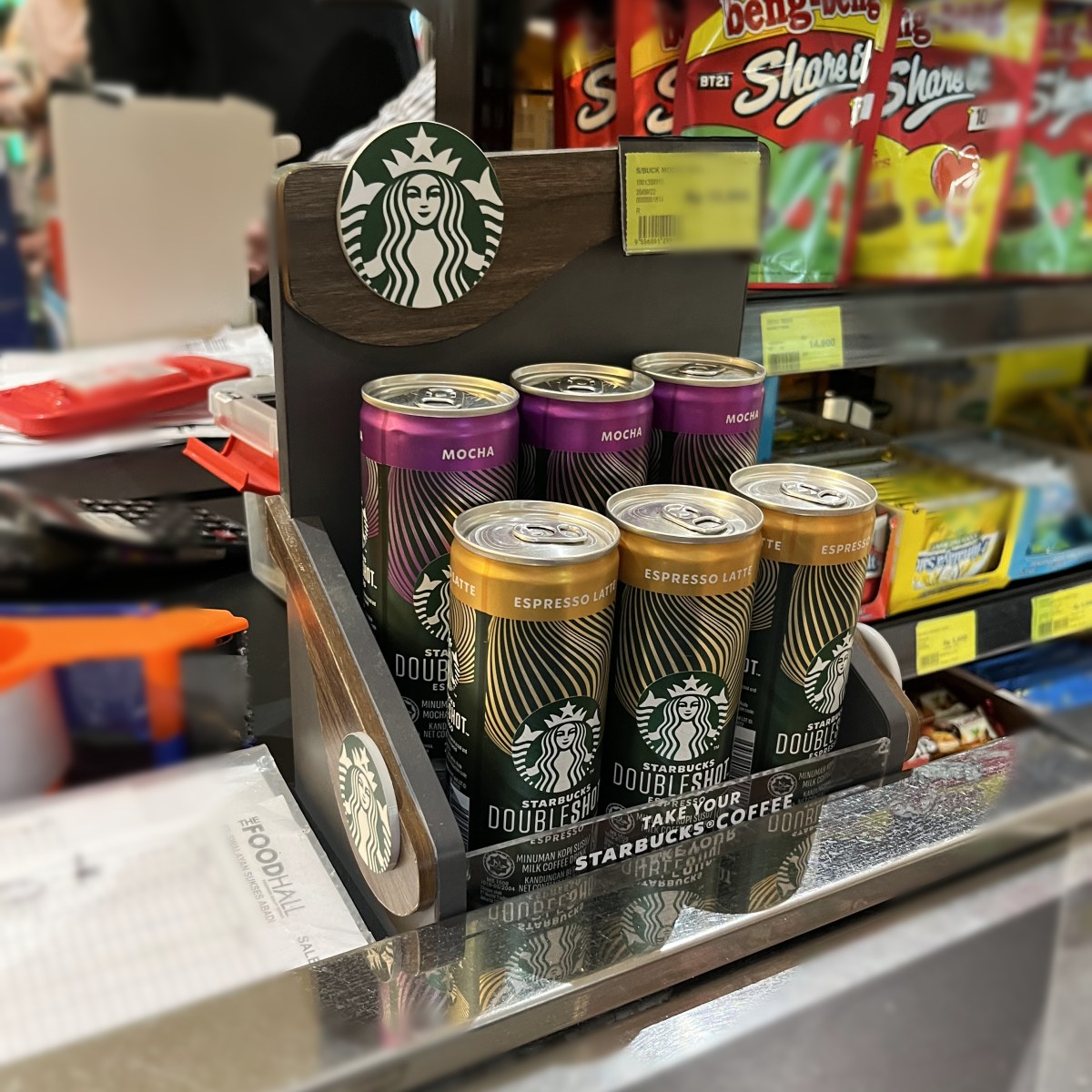 In-store display at SLGA